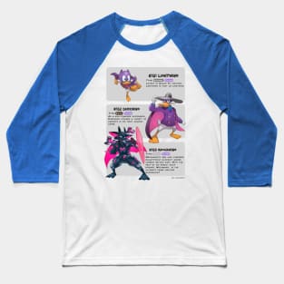 Darkwing Evolutions Baseball T-Shirt